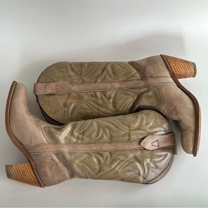 Women’s Capezio Style L 348 Tan Western Boots Size 6.5M